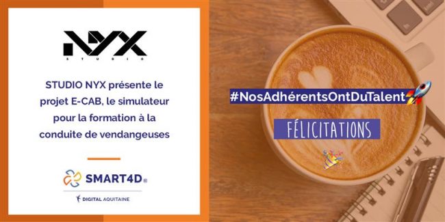 Studio NYX  ECAB RS Studio Nyx présente le projet E-CAB, le simulateur pour la formation